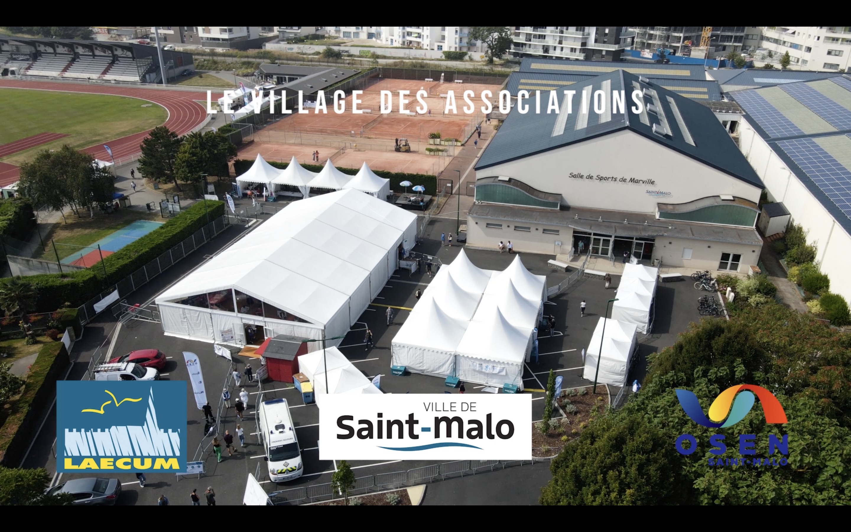 Village des Associations 1 ©️ Drone Océan